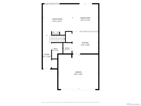 Floorplan - 15555 E 40th Ave #110, Denver, CO 80239 photo 1 of 1