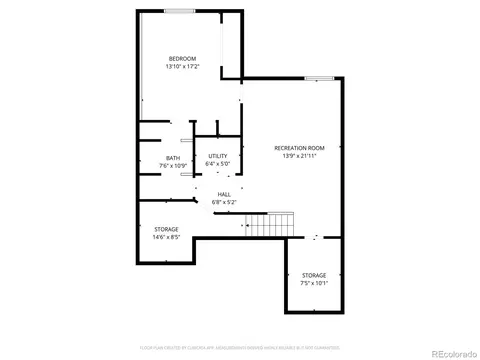 Floorplan - 4927 S Eagle Cir, Aurora, CO 80015 photo 1 of 3