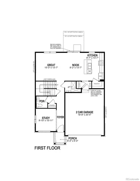 Floorplan - 2308 Base St, Fort Lupton, CO 80621 photo 1 of 2