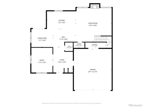 Floorplan - 8367 W 68th Ln, Arvada, CO 80004 photo 1 of 3