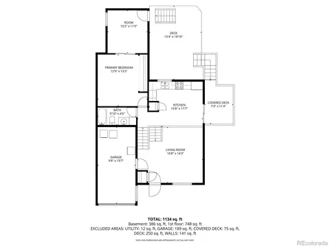 Floorplan - 17988 E Bethany Pl, Aurora, CO 80013 photo 2 of 3