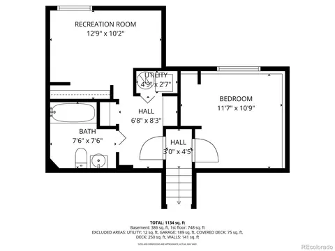 Floorplan - 17988 E Bethany Pl, Aurora, CO 80013 photo 1 of 3