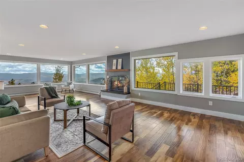 Living - 10835 Beas Dr, Conifer, CO 80433 photo 5 of 13