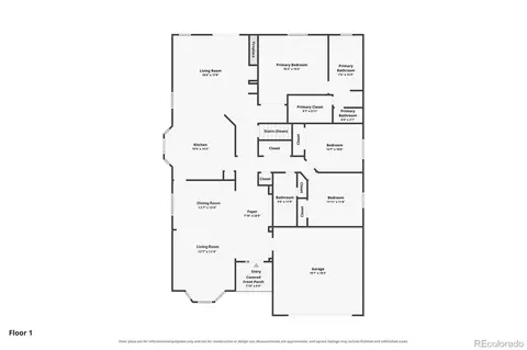 Floorplan - 22709 E Ida Ave, Aurora, CO 80015 photo 1 of 2