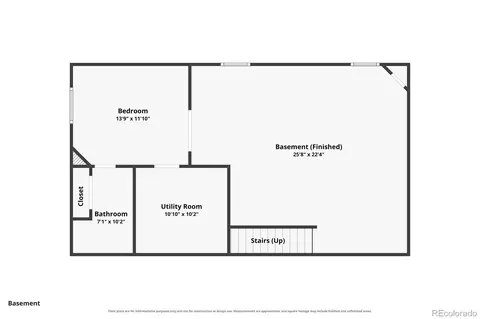 Floorplan - 22709 E Ida Ave, Aurora, CO 80015 photo 2 of 2
