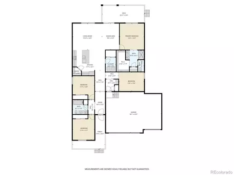 Floorplan - 26898 E 1st Pl, Aurora, CO 80018 photo 1 of 1