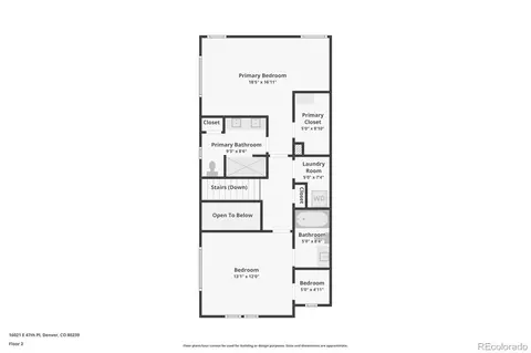 Floorplan - 16021 E 47th Pl, Denver, CO 80239 photo 3 of 3