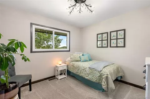 Bedroom - 8511 S Warhawk Rd, Conifer, CO 80433 photo 3 of 3