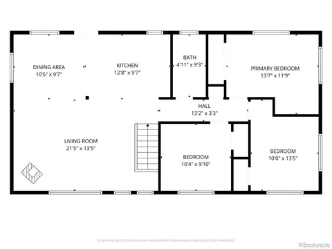 Floorplan - 8511 S Warhawk Rd, Conifer, CO 80433 photo 1 of 2