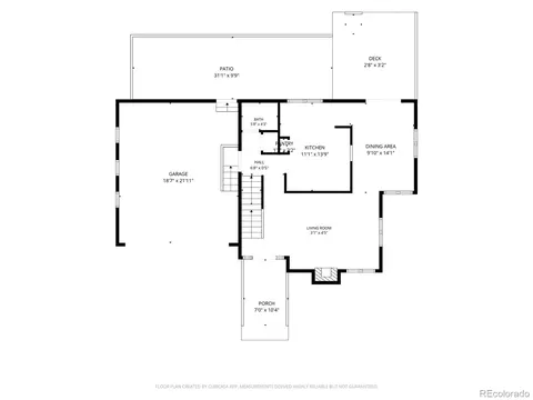 Floorplan - 1127 Arrowhead Dr, Como, CO 80432 photo 2 of 4