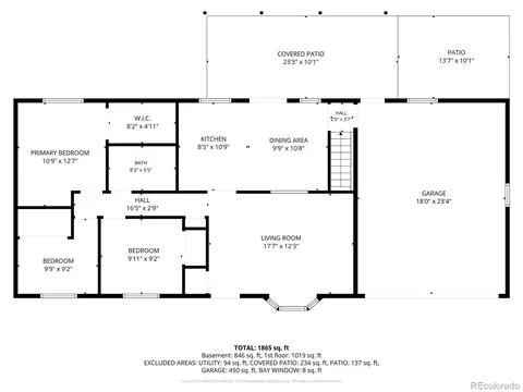 Floorplan - 16298 E Bates Dr, Aurora, CO 80013 photo 3 of 3