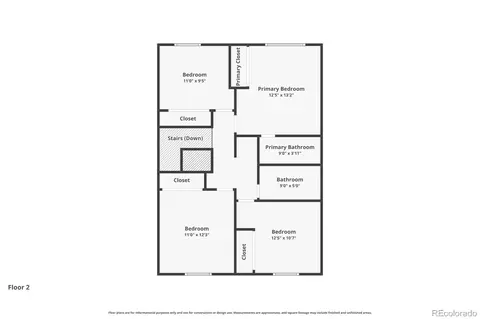 Floorplan - 9025 E Mansfield Ave, Denver, CO 80237 photo 1 of 2