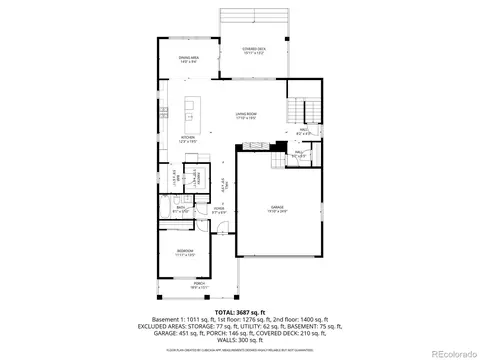 Floorplan - 27645 E Geddes Pl, Aurora, CO 80016 photo 1 of 4