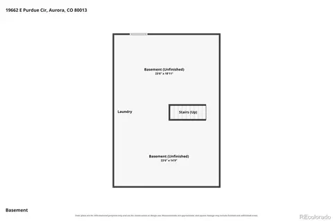 Floorplan - 19662 E Purdue Cir, Aurora, CO 80013 photo 4 of 4