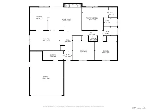 Floorplan - 12978 Elgin Dr, Denver, CO 80239 photo 1 of 1