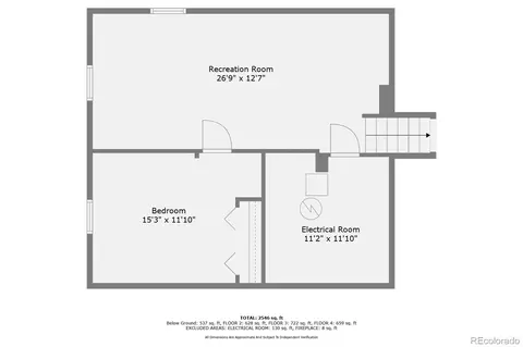 Floorplan - 7157 Euclid Dr, Centennial, CO 80111 photo 4 of 5