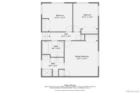 Floorplan - 7157 Euclid Dr, Centennial, CO 80111 photo 2 of 5