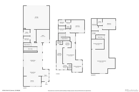 Floorplan - 9730 E 61st Pl, Denver, CO 80238 photo 1 of 1