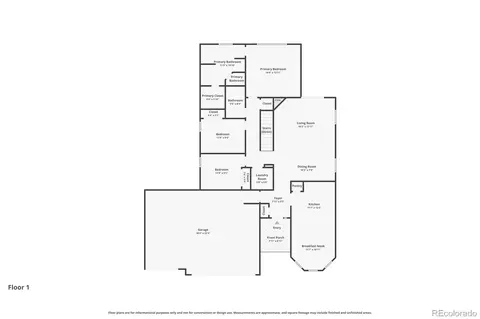 Floorplan - 6161 E 114th Ave, Denver, CO 80233 photo 1 of 1
