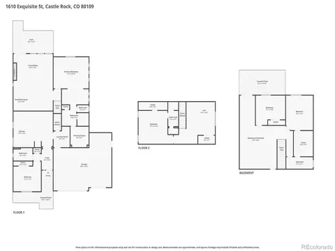 Floorplan - 1610 Exquisite St, Castle Rock, CO 80109 photo 3 of 3