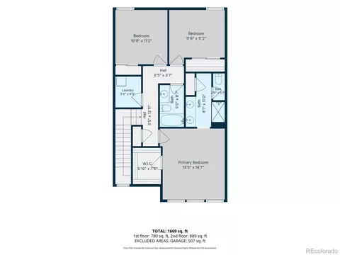 Floorplan - 19153 E 65th Pl #3, Denver, CO 80249 photo 3 of 3