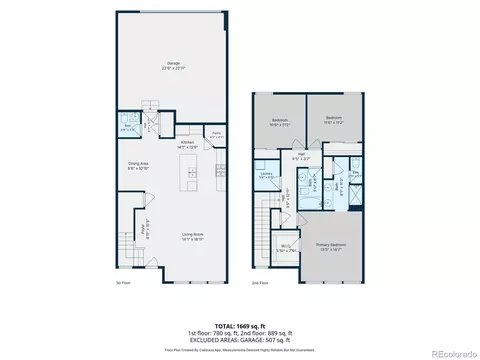 Floorplan - 19153 E 65th Pl #3, Denver, CO 80249 photo 2 of 3