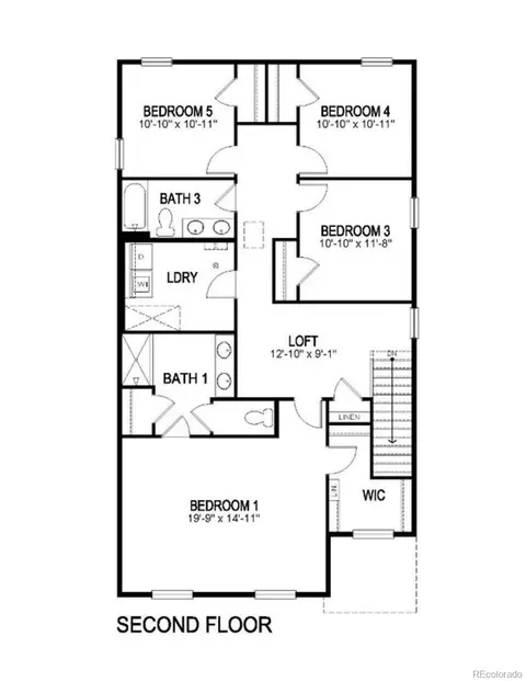 Floorplan - 28253 E 4th Pl, Watkins, CO 80137 photo 2 of 2