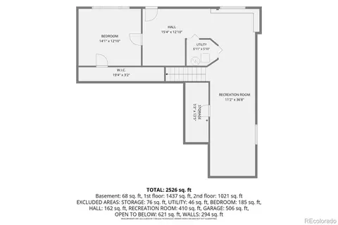 Floorplan - 5233 S Espana St, Centennial, CO 80015 photo 4 of 4