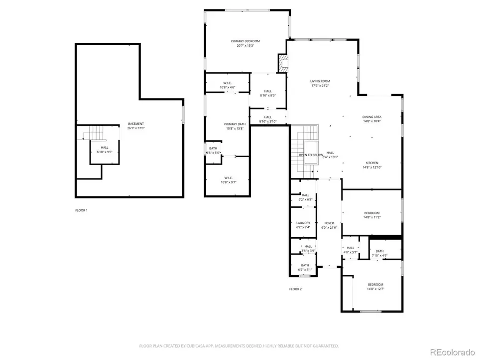 Floorplan - 8275 Moss Cir, Arvada, CO 80007 photo 1 of 1