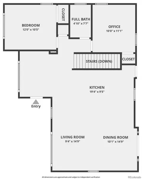 Floorplan - 2940 Ivanhoe St, Denver, CO 80207 photo 1 of 2