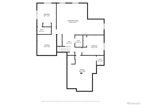 Floorplan - 6584 S Quantock Ct, Aurora, CO 80016 photo 2 of 3