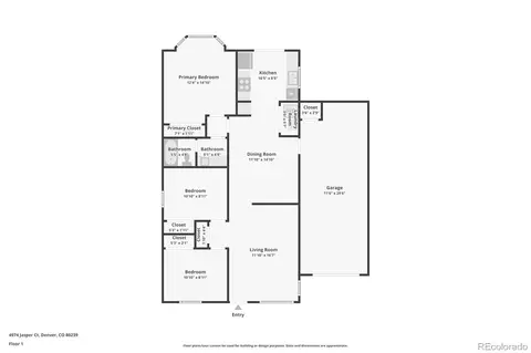Floorplan - 4974 Jasper Ct, Denver, CO 80239 photo 1 of 1