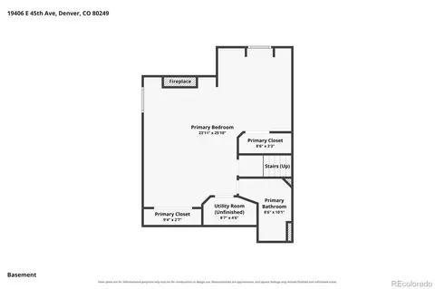 Floorplan - 19406 E 45th Ave, Denver, CO 80249 photo 3 of 3