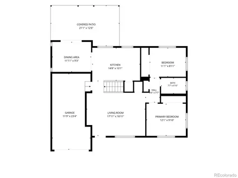 Floorplan - 5317 Field Cir, Arvada, CO 80002 photo 2 of 3