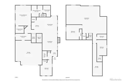 Floorplan - 12531 Stone Valley Dr, Peyton, CO 80831 photo 1 of 1