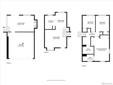 Floorplan - 19876 E Bethany Dr, Aurora, CO 80013 photo 1 of 1
