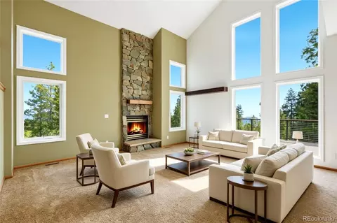 Living - 10766 Timothys Dr, Conifer, CO 80433 photo 3 of 7