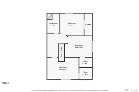Floorplan - 550 Custer Ave, Akron, CO 80720 photo 2 of 3