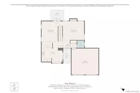 Floorplan - 18313 E Crestline Cir, Centennial, CO 80015 photo 2 of 4