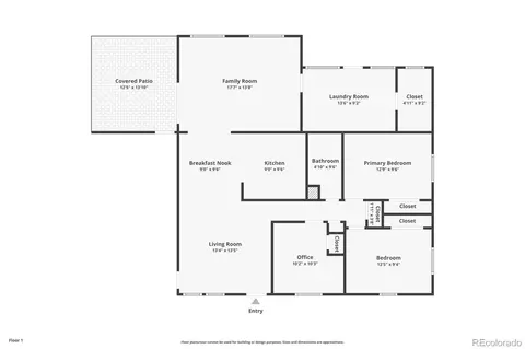 Floorplan - 4860 E Kansas Dr, Denver, CO 80246 photo 1 of 1