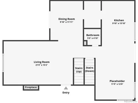 Floorplan - 8682 Garrison Ct, Arvada, CO 80005 photo 1 of 3