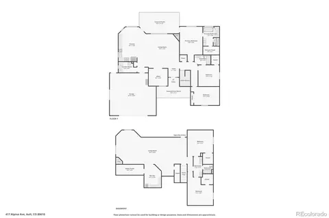 Floorplan - 417 Alpine Ave, Ault, CO 80610 photo 1 of 2