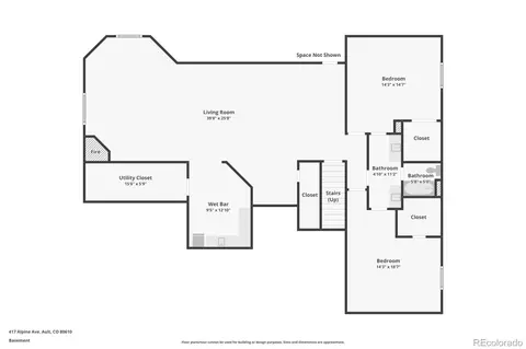Floorplan - 417 Alpine Ave, Ault, CO 80610 photo 2 of 2