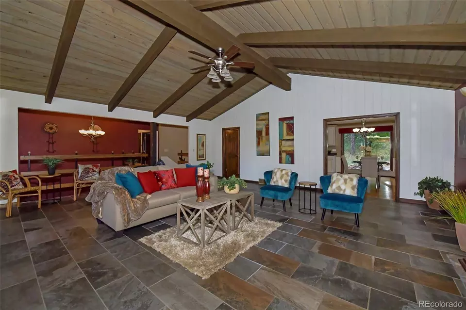 Living - 5030 Chippewa Dr, Larkspur, CO 80118 photo 3 of 4