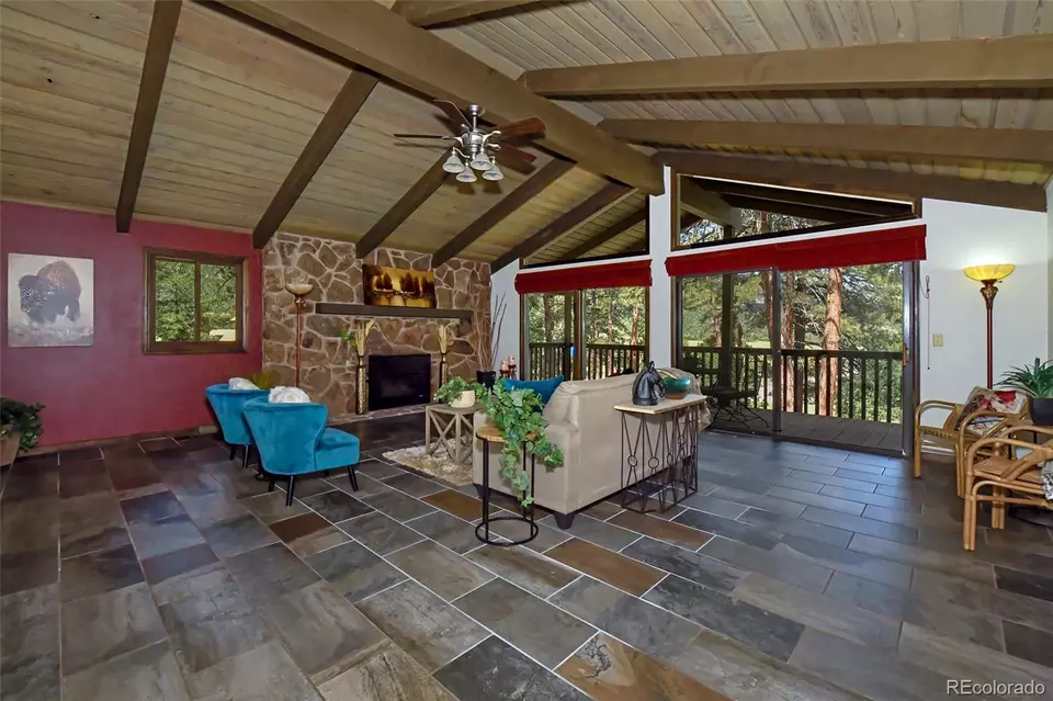 Living - 5030 Chippewa Dr, Larkspur, CO 80118 photo 2 of 4
