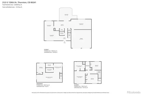 Floorplan - 2121 E 129th Dr, Thornton, CO 80241 photo 1 of 4