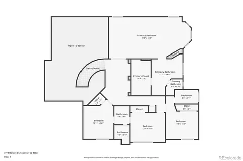 Floorplan - 777 Eldorado Dr, Superior, CO 80027 photo 2 of 4