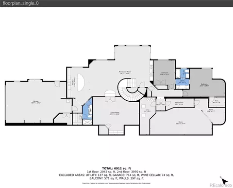 Floorplan - 16444 Sunflower Ln, Morrison, CO 80465 photo 2 of 2