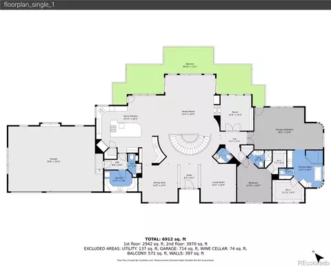Floorplan - 16444 Sunflower Ln, Morrison, CO 80465 photo 1 of 2