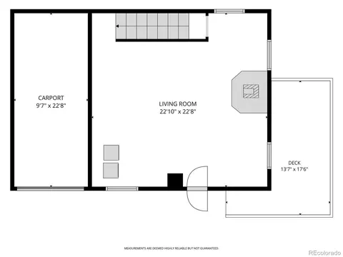 Floorplan - 211 Calle De Lujan, Shawnee, CO 80475 photo 3 of 4